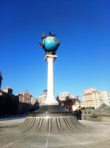 Нульовий кілометр (Глобус), Київ — фото, опис, адреса
